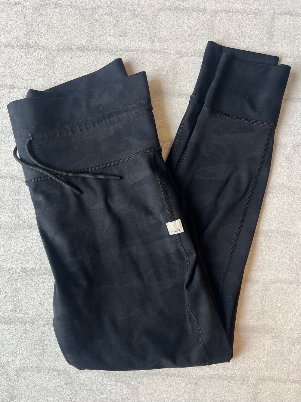 Vuori Black Camo Performance Leggings